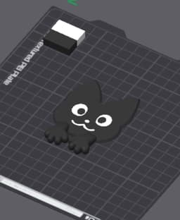 Cat Paperweight 3d model