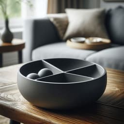 Design Snack Bowl "Four Options" 3d model