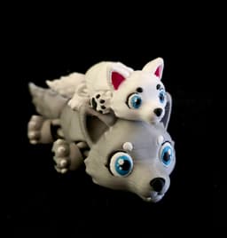 Wes The Wolf Sassiepals (Commercial Use) 3d model