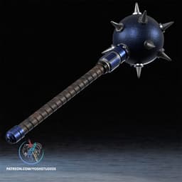 Hawkgirl Mace 3D Printer STL File 3d model