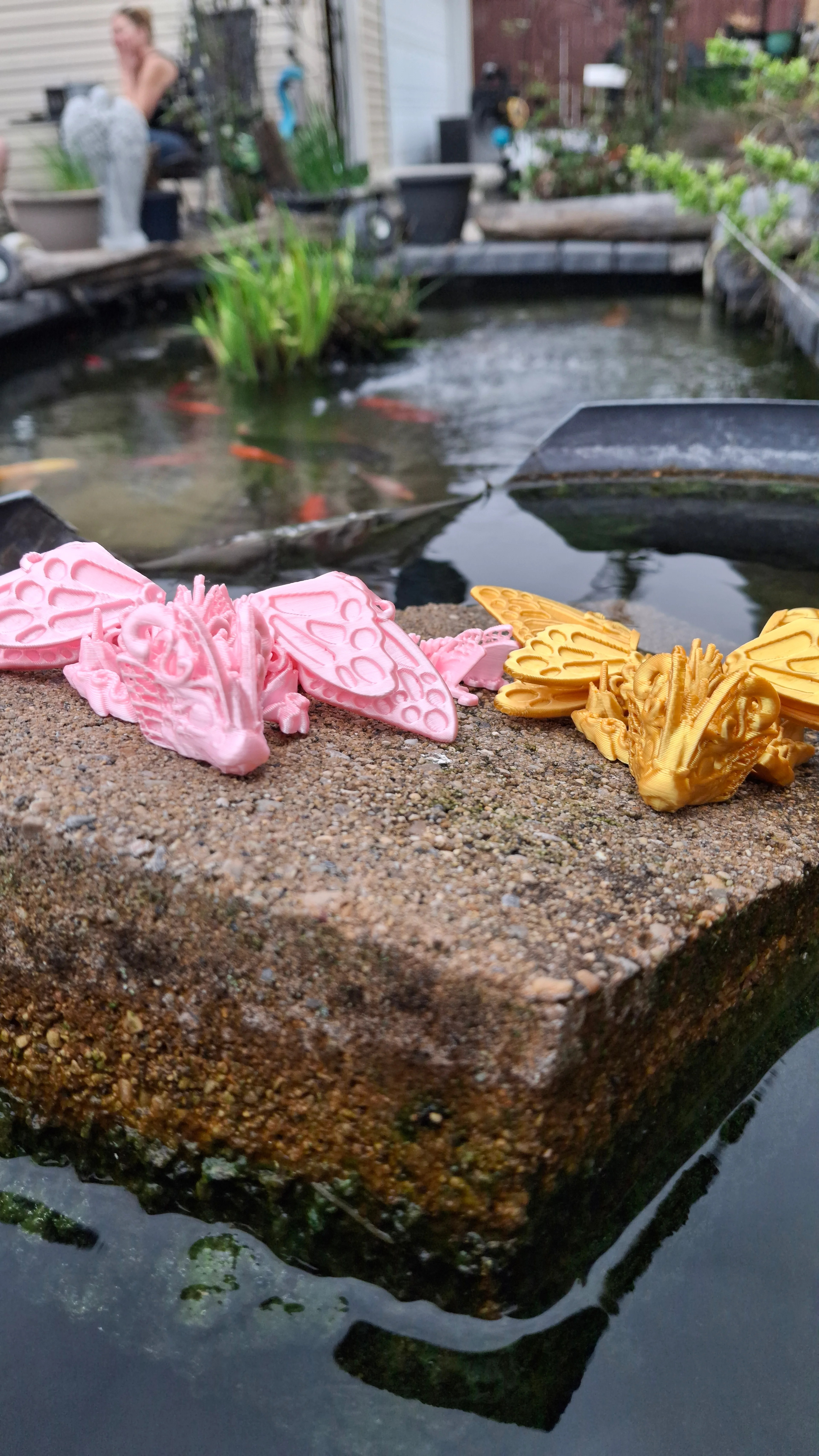 Printed in pink and gold SUNLU silk PLA! Absolutely LOVE this model! Thanks!