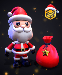 CUDDLEBELLY : Chubby Santa Pal! 3d model