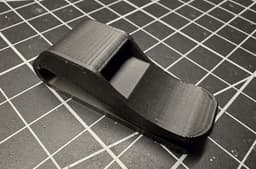 Glasses collar hanger 3d model
