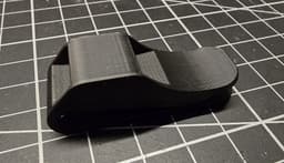 Glasses collar hanger 3d model