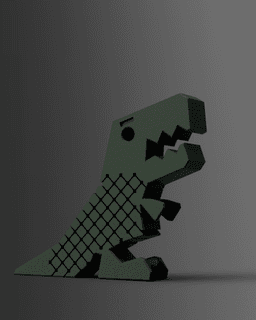 Floppy Rex 3d model