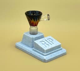 Banger/Bowl Piece RIP Display (10/14/18mm) 3d model