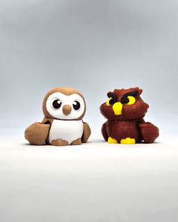 3DL Owls 3d model