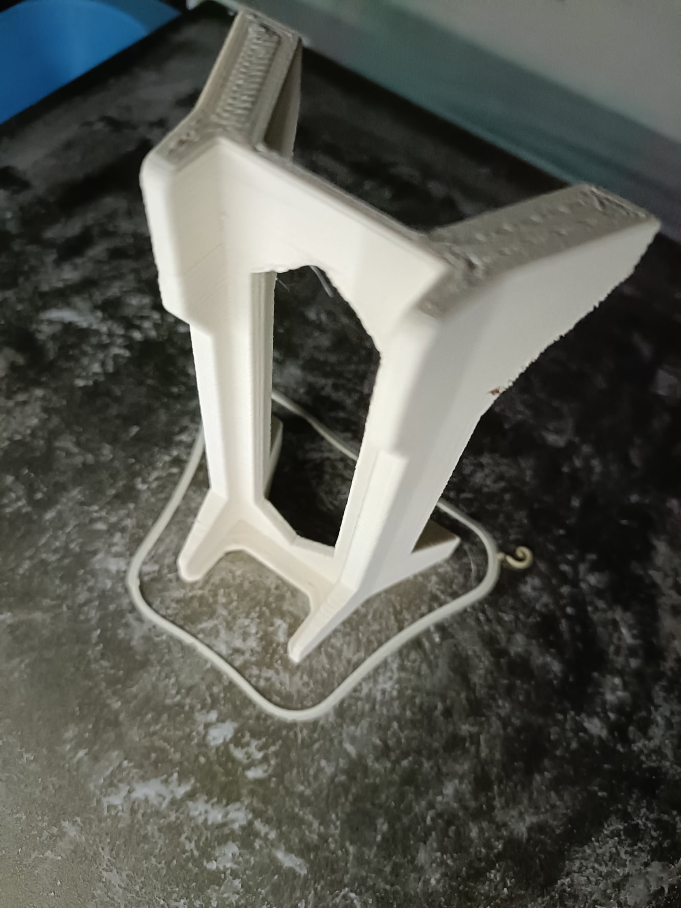 Vertical network switch stand 3d model