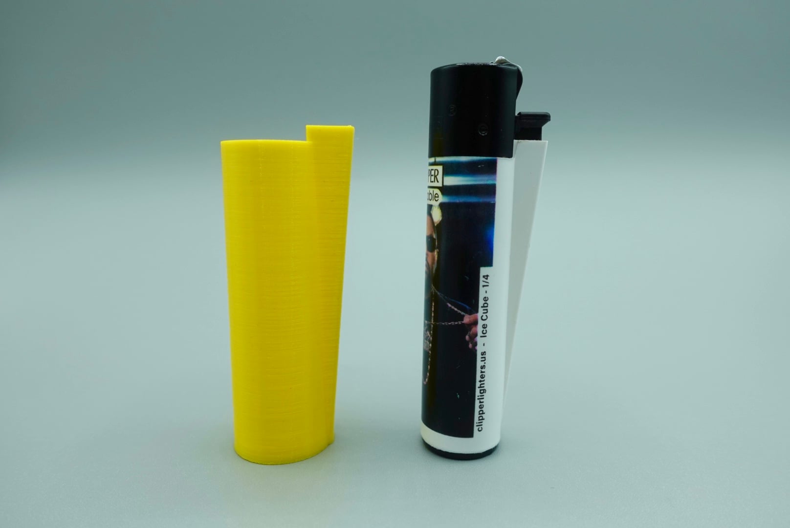 Clipper Lighter Case + Keychain 3d model