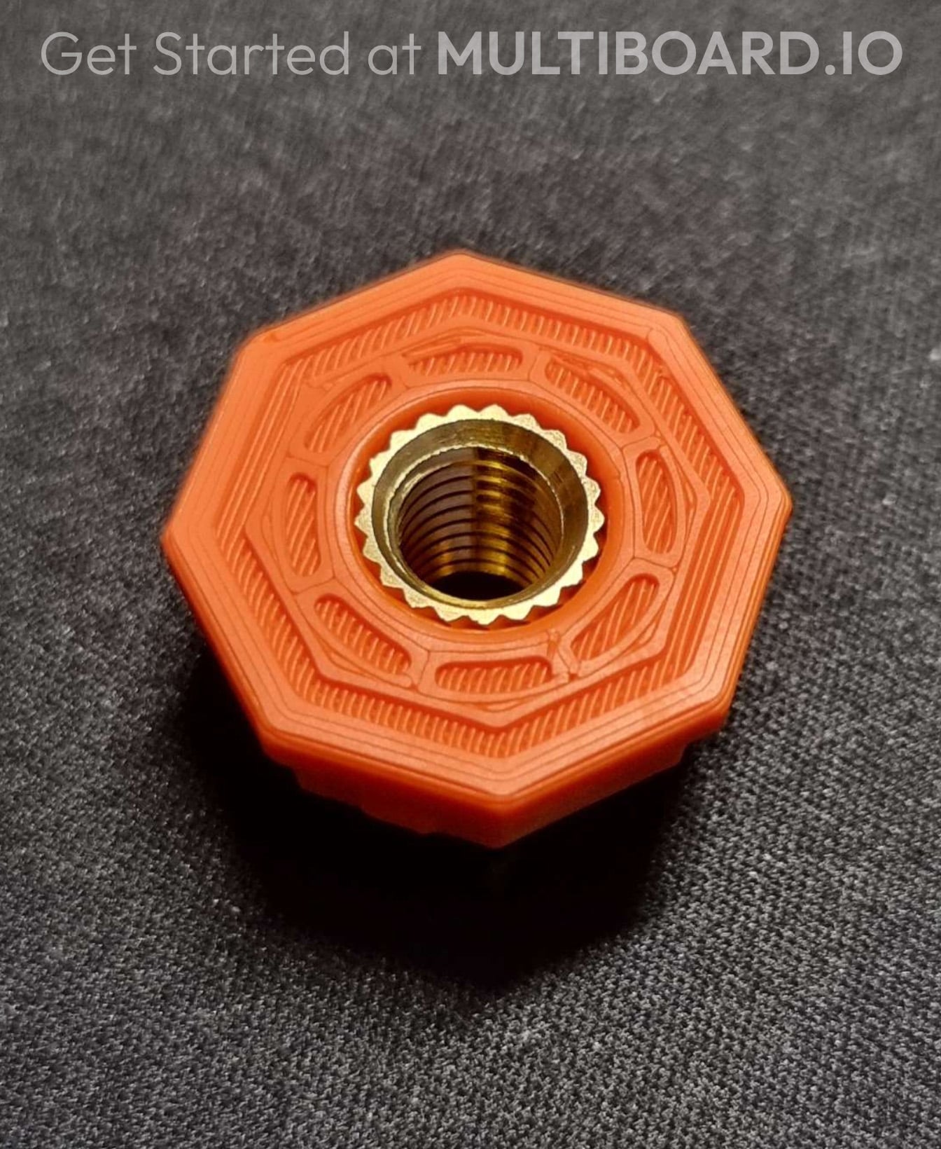Heat Set Insert Snap - M6 Standard 3d model