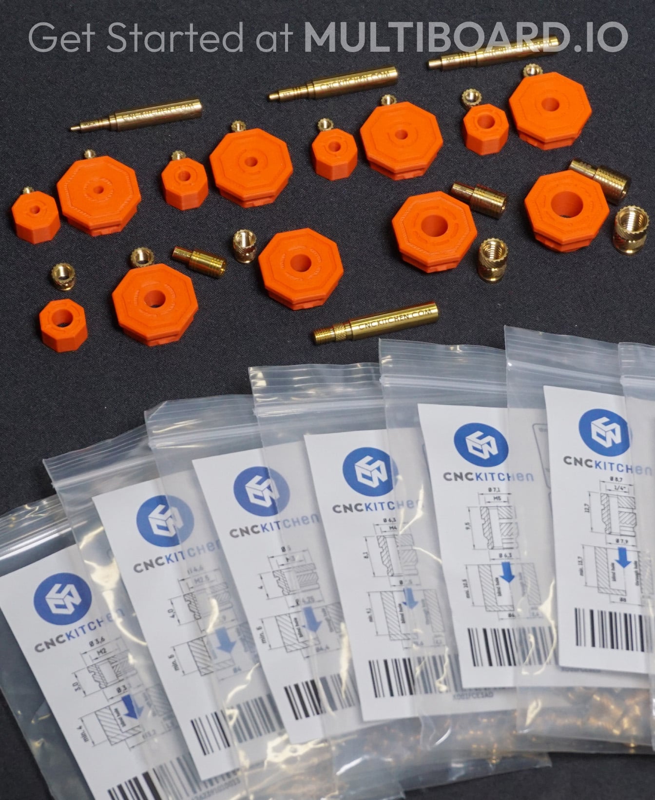 Heat Set Insert Snap - M6 Standard 3d model