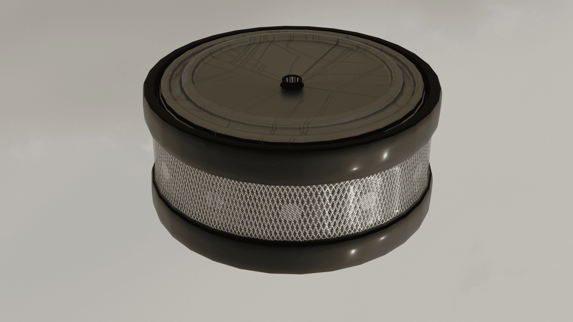 Proton-antiproton drive 3d model