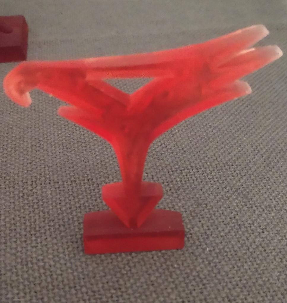 Gatchaman Battle of the Planets phoenix logo 3d model