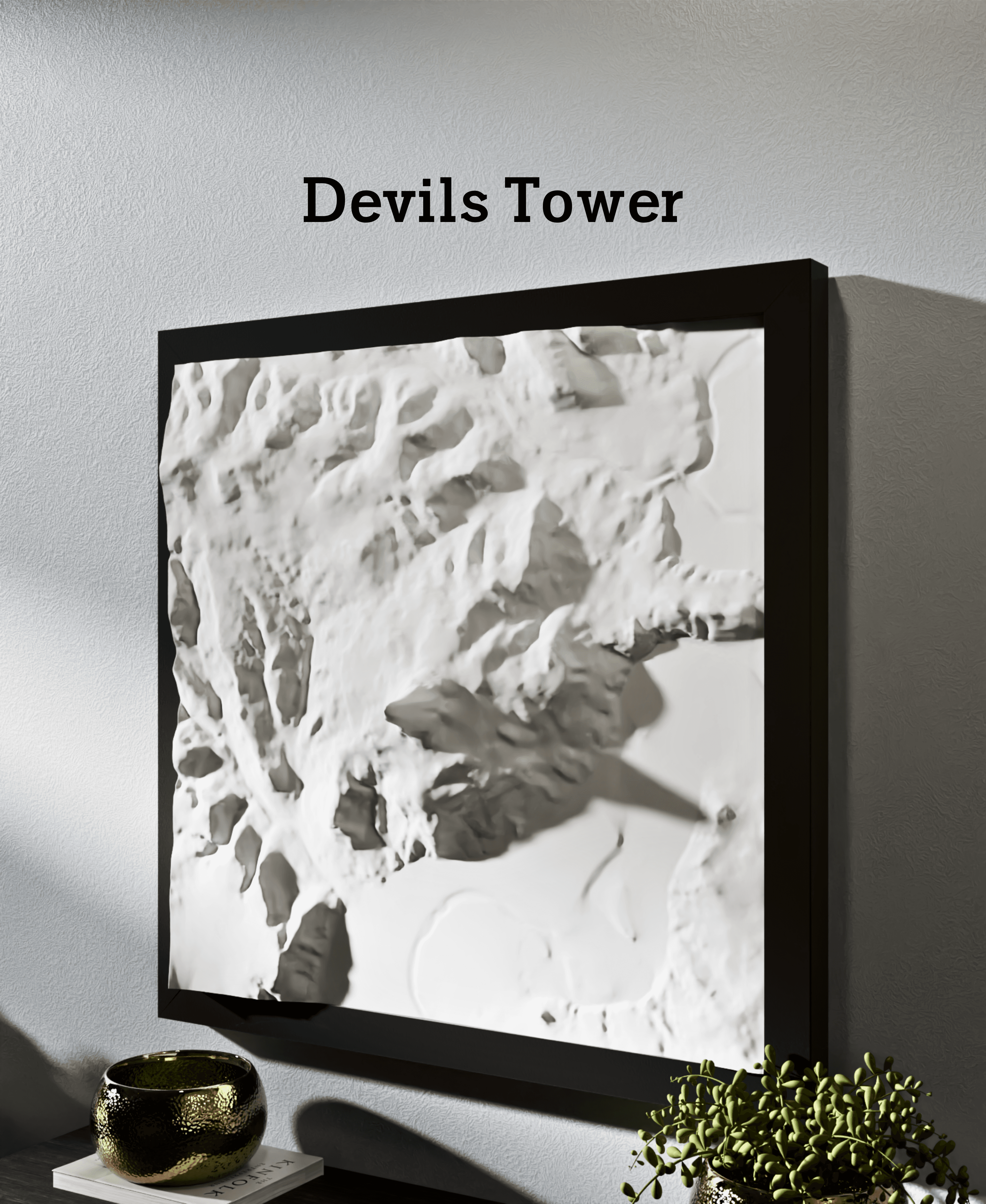 Devils Tower 3d model