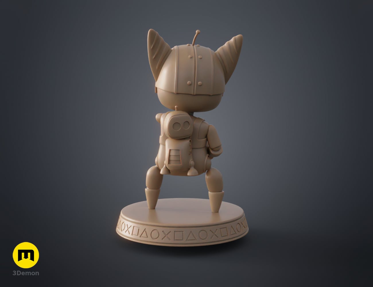 Astro Bot - Ratchet & Clank 3d model
