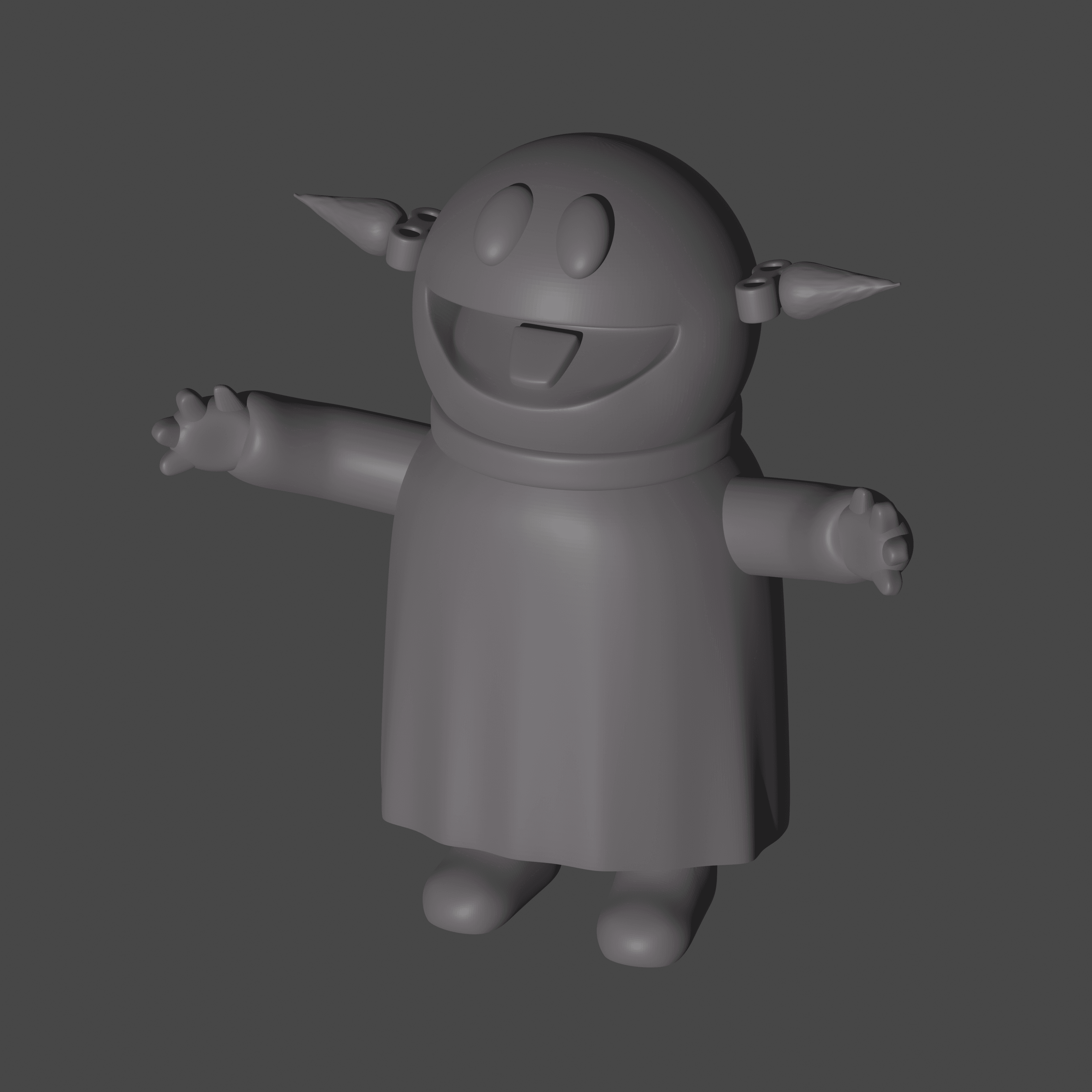 Mona (From Nanalan) Single Piece - Fan Art 3d model