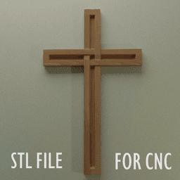 Wall сross - 3D MODEL. STL- files For CNC and 3D Printer.Download. 3d model