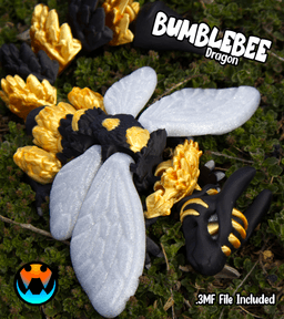 Bumblebee Dragon 3d model