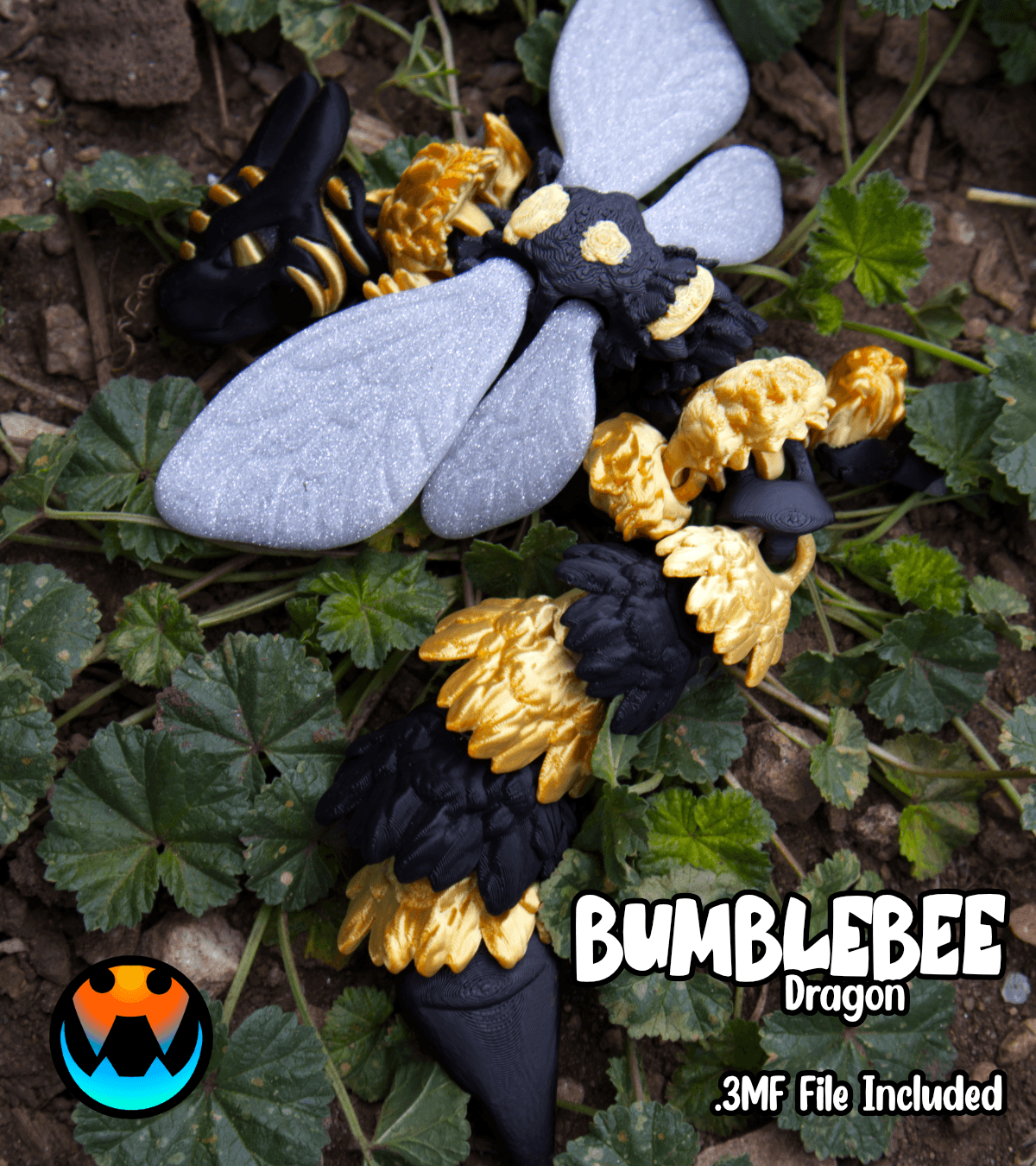 Bumblebee Dragon 3d model