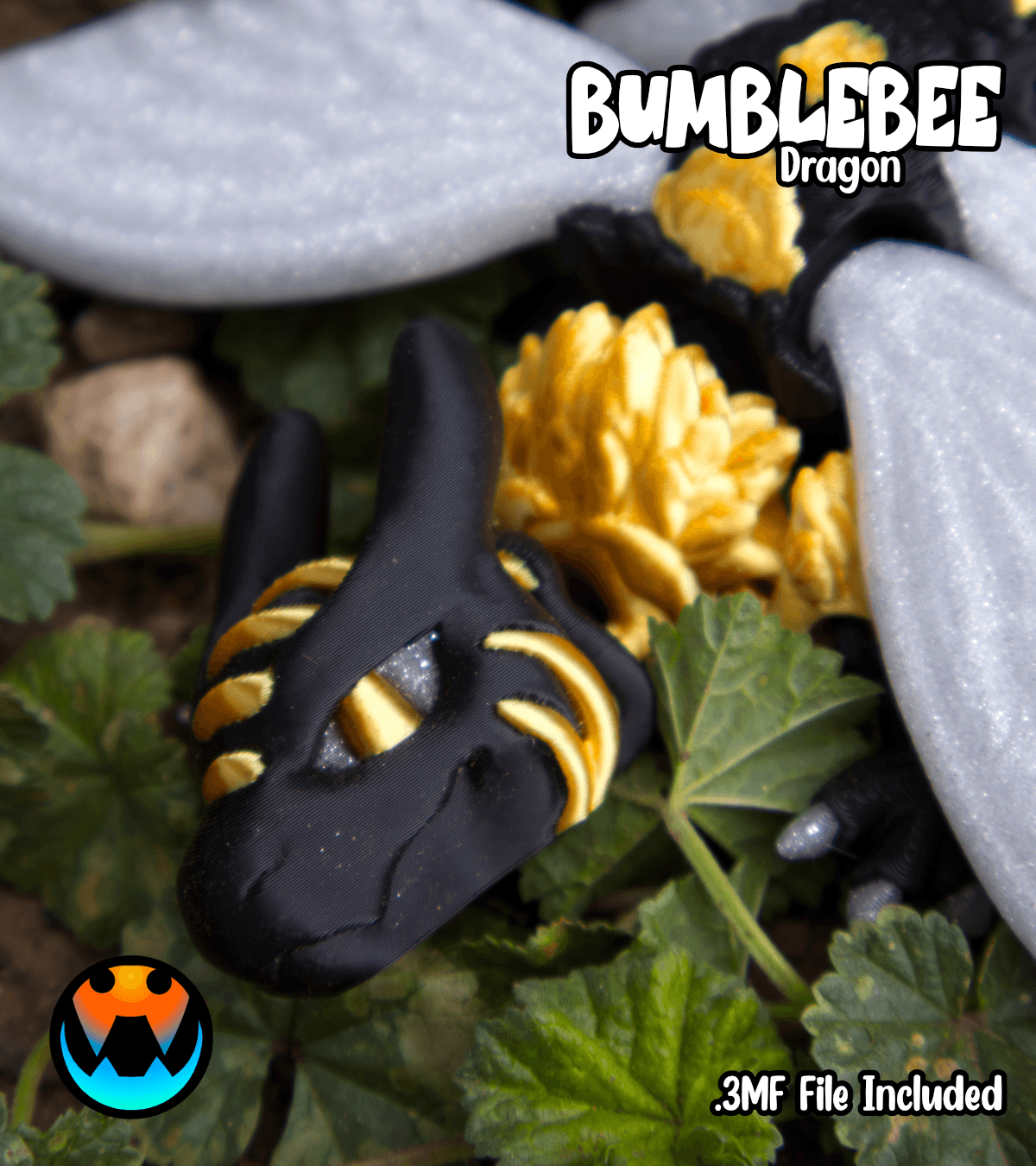 Bumblebee Dragon 3d model