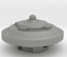 BEYBLADE COPPERHEAD | COMPLETE | GHOST SERIES 3d model