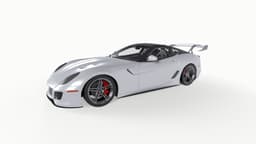 Super Sport Car 3d model