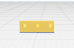 Simple Wall Display Mount.stl 3d model