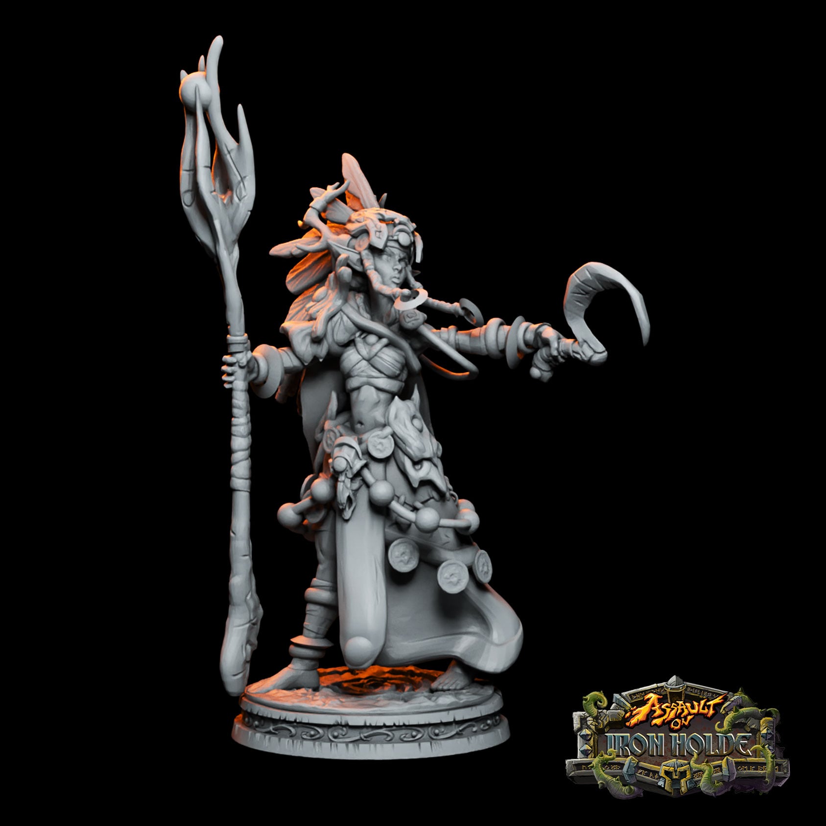 Theela_Shadowsong-Elf-Druid 3d model