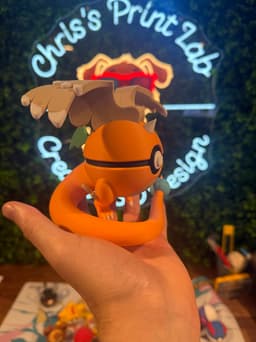 Mega Dragonite Pokeball 3d model