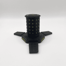 Helldivers 2 Anti Personnel Mine Tower / Videogame Prop Decoration Stl 3mf Multicolored 3d model