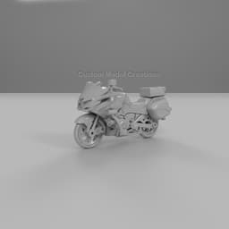Police Motorcycle 1/87 scale (2 Pack) 3d model