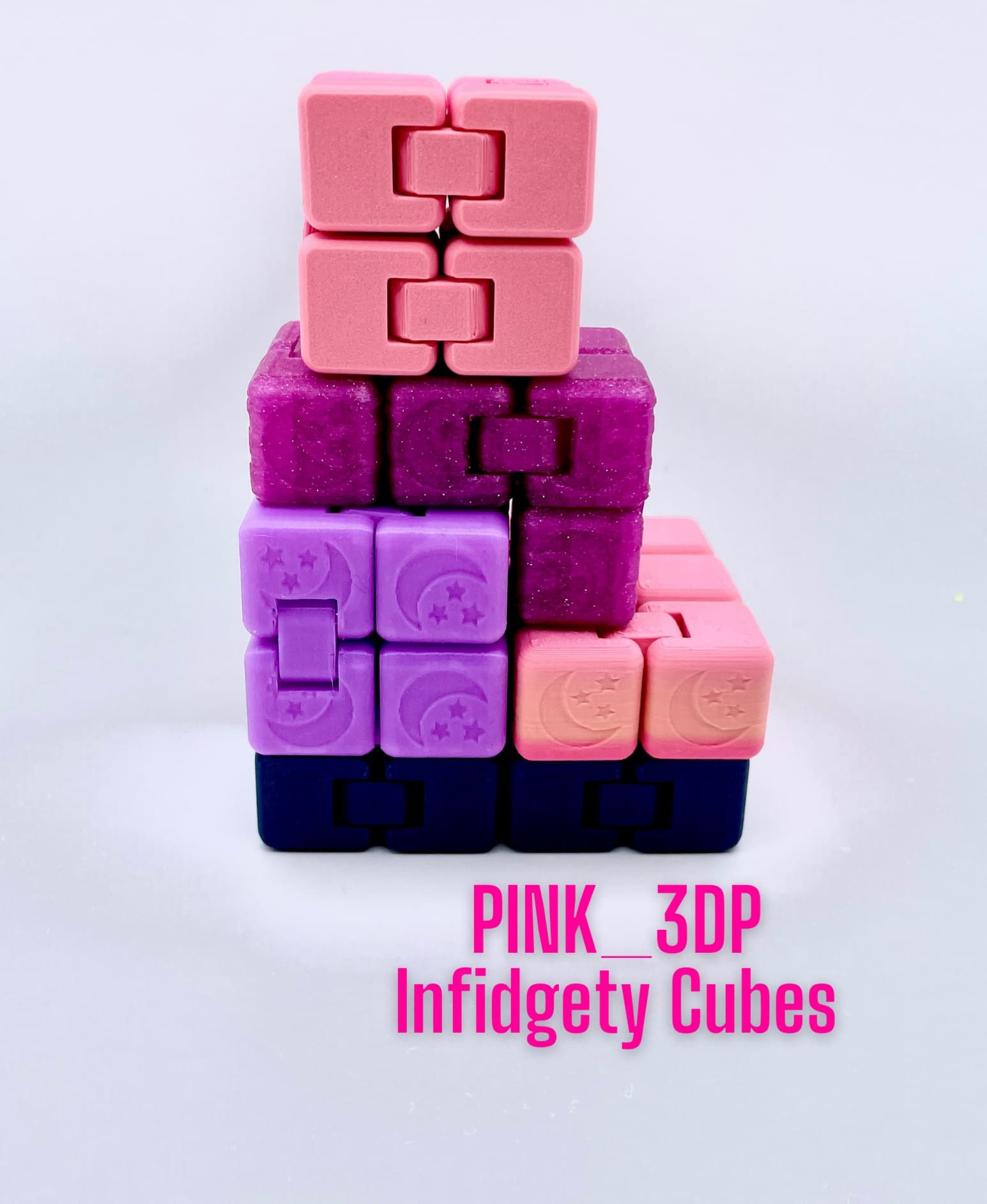 Infidgety Cubes 3d model
