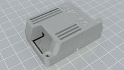 Yunshan HW-622 1-Channel Relay Case ESP8266 40x65 3d model