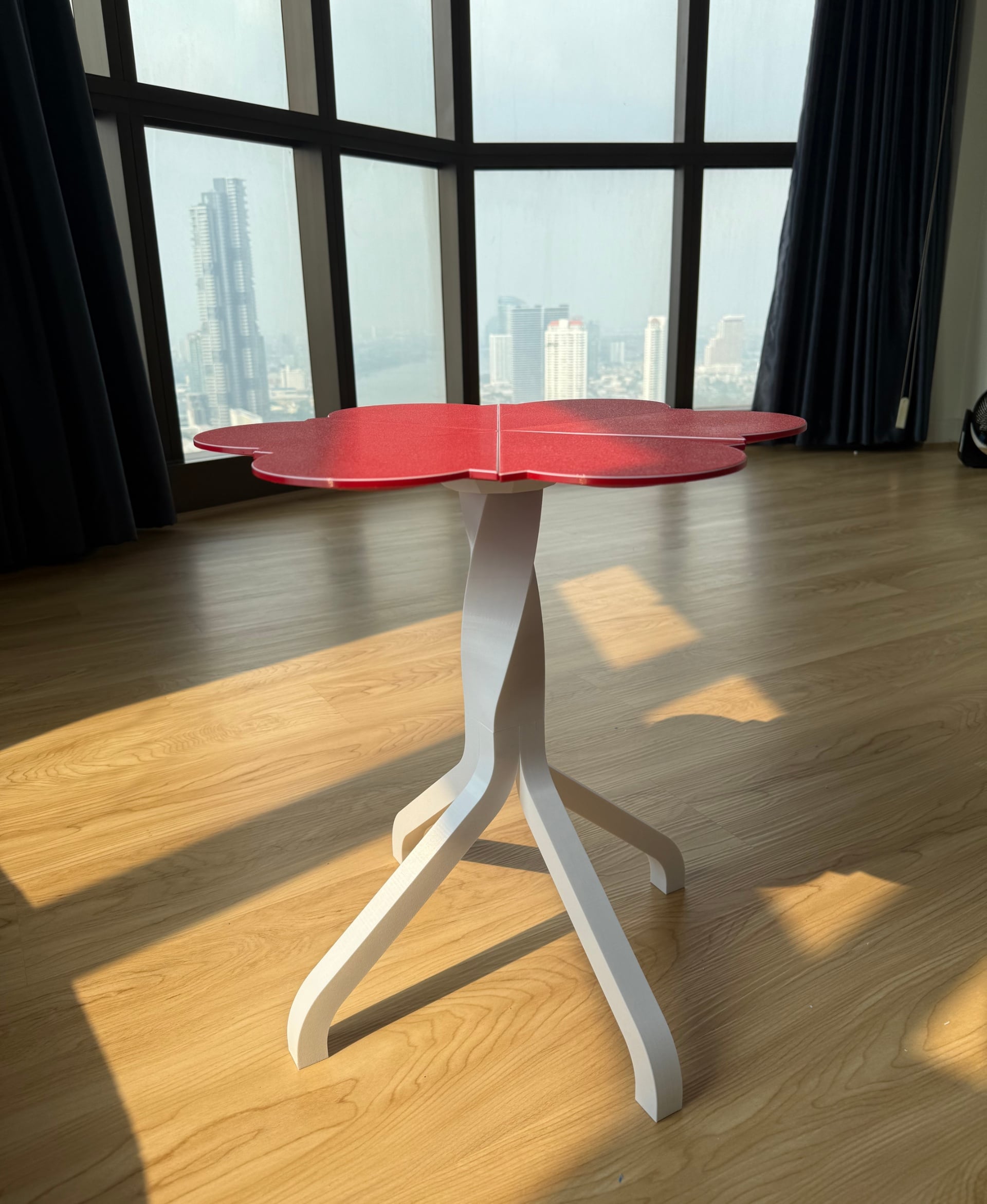 Sipek Flower Table - 3D printed Side Table 3d model