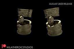 Gold Ranger Armor STL Pack 3d model