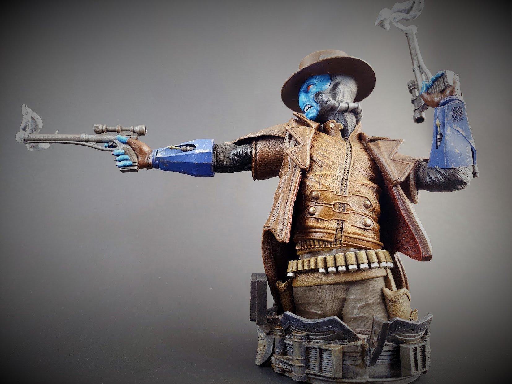 WICKED STAR WARS CAD BANE BUST: TESTED AND READY FOR 3D PRINTING 3d model