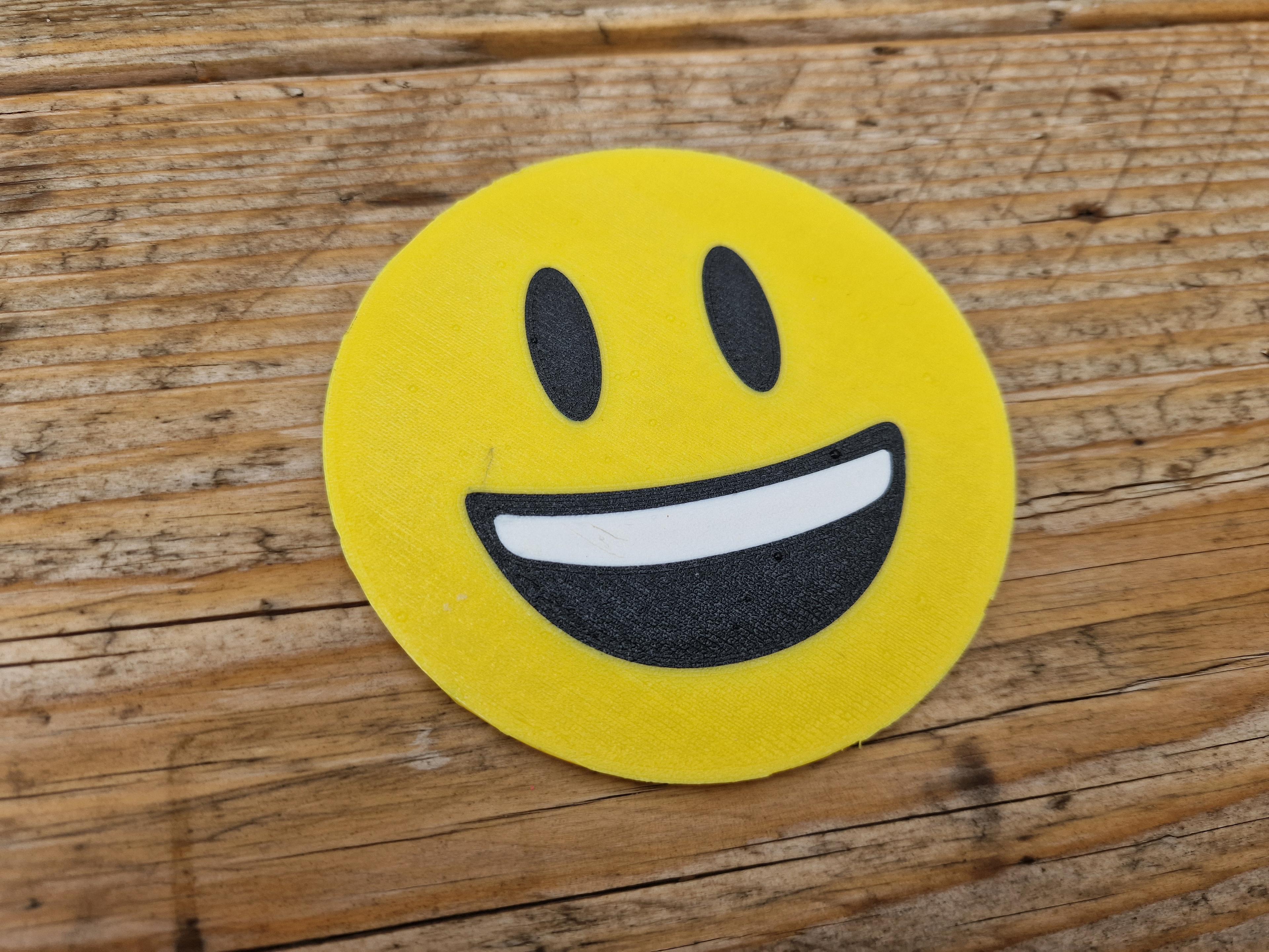 Smile Emoji Coaster (AMS Ready) 3d model