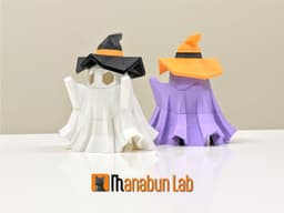 Low Poly Ghost Magnet Puzzle (No supports, no AMS) 3d model
