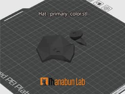 Low Poly Ghost Magnet Puzzle (No supports, no AMS) 3d model