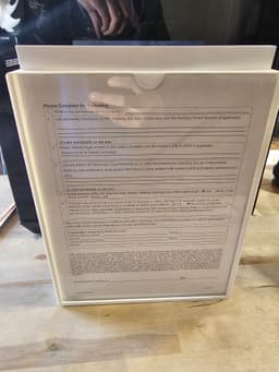 Paper Form Holder and Display 3d model