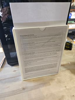 Paper Form Holder and Display 3d model