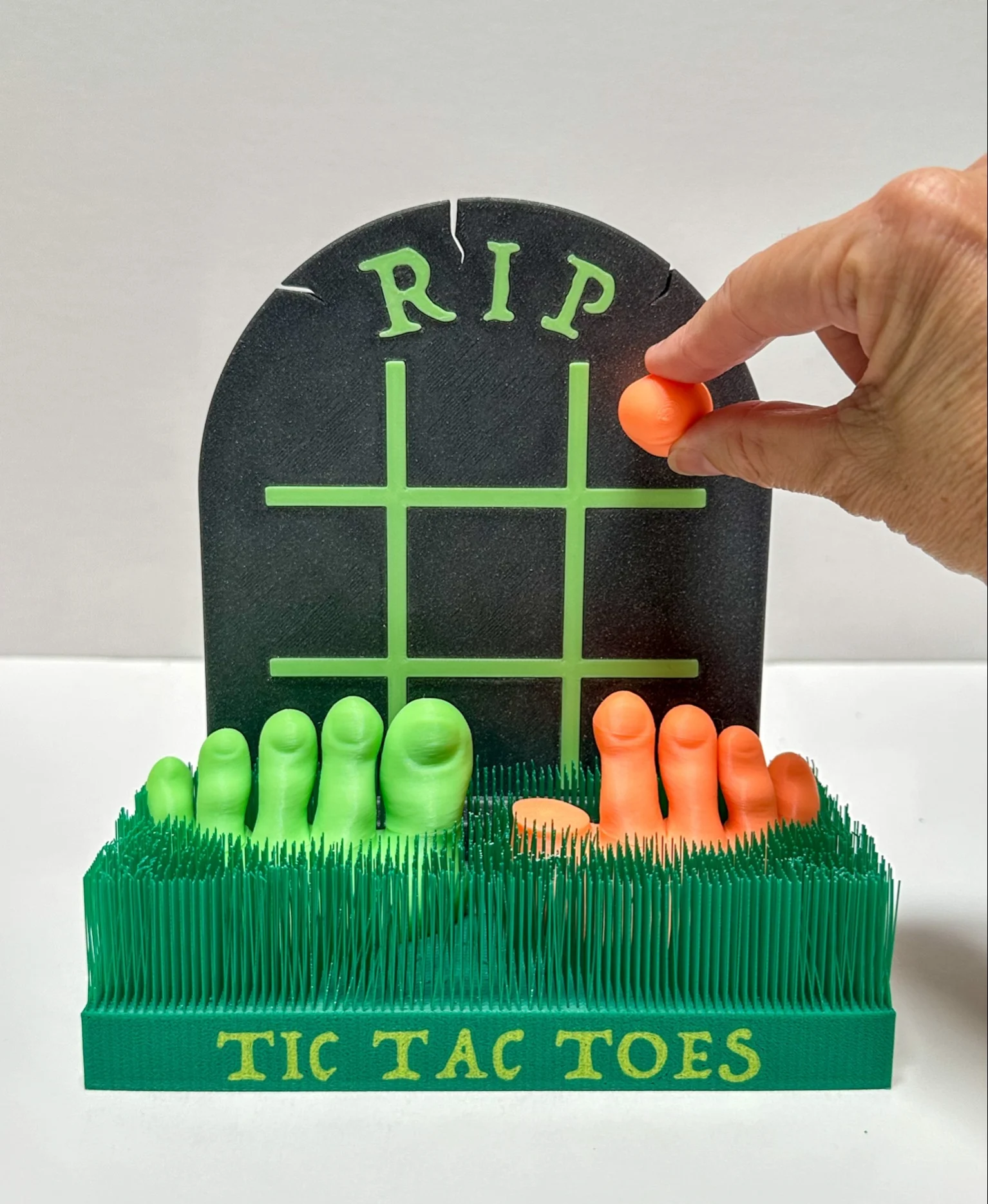 Halloween Tic Tac Toes 3d model