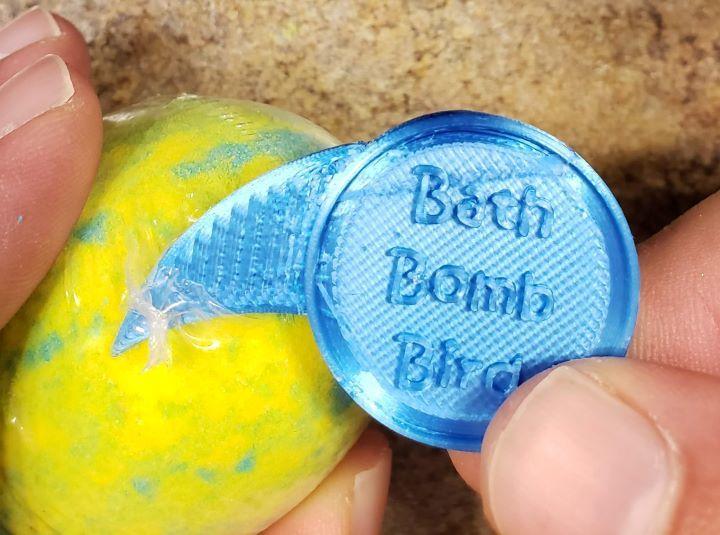 Bath Bomb Bird - The Bath Bomb Opener 3d model