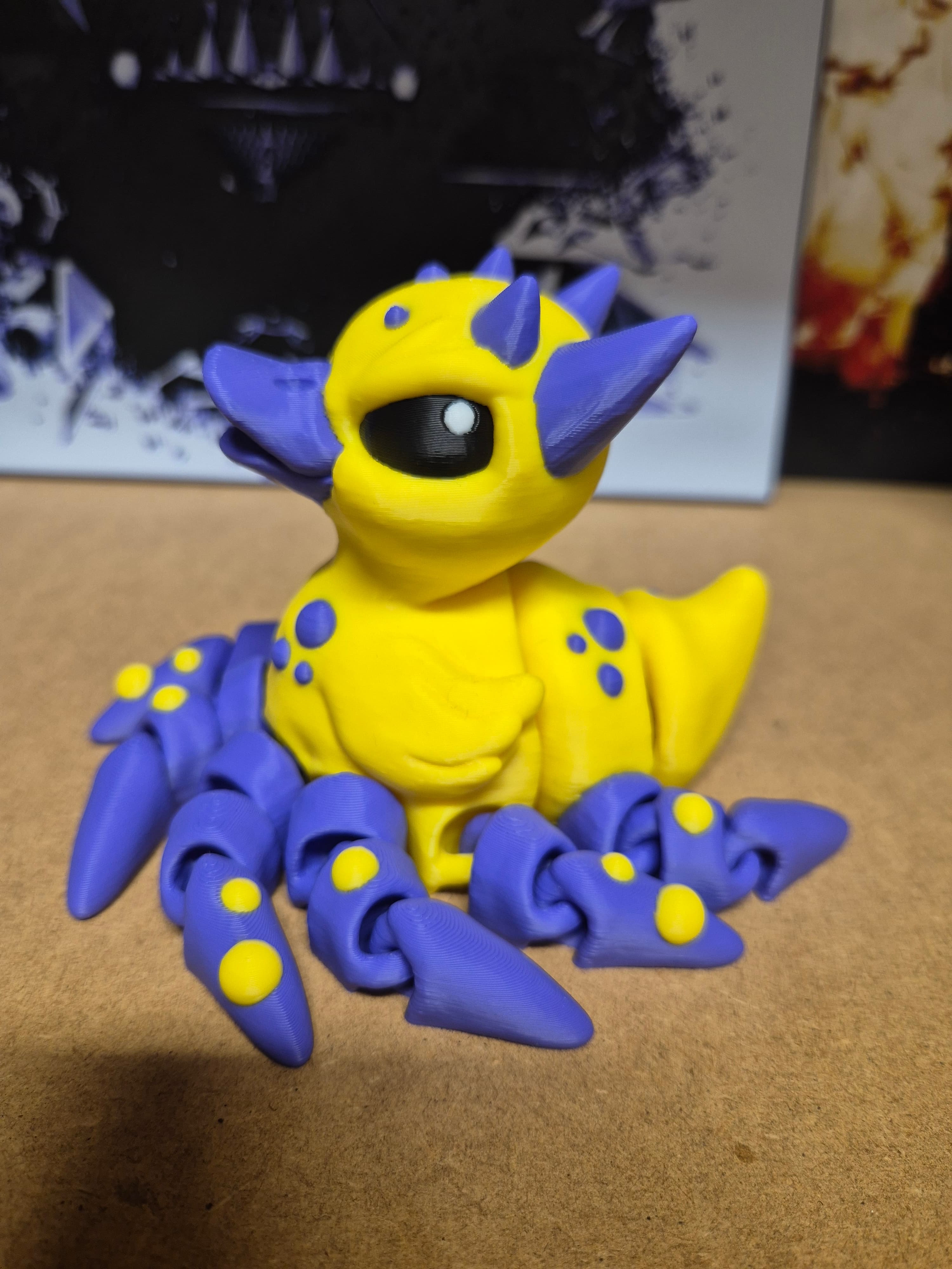 Bambu basic yellow and basic purple. Came out great !!