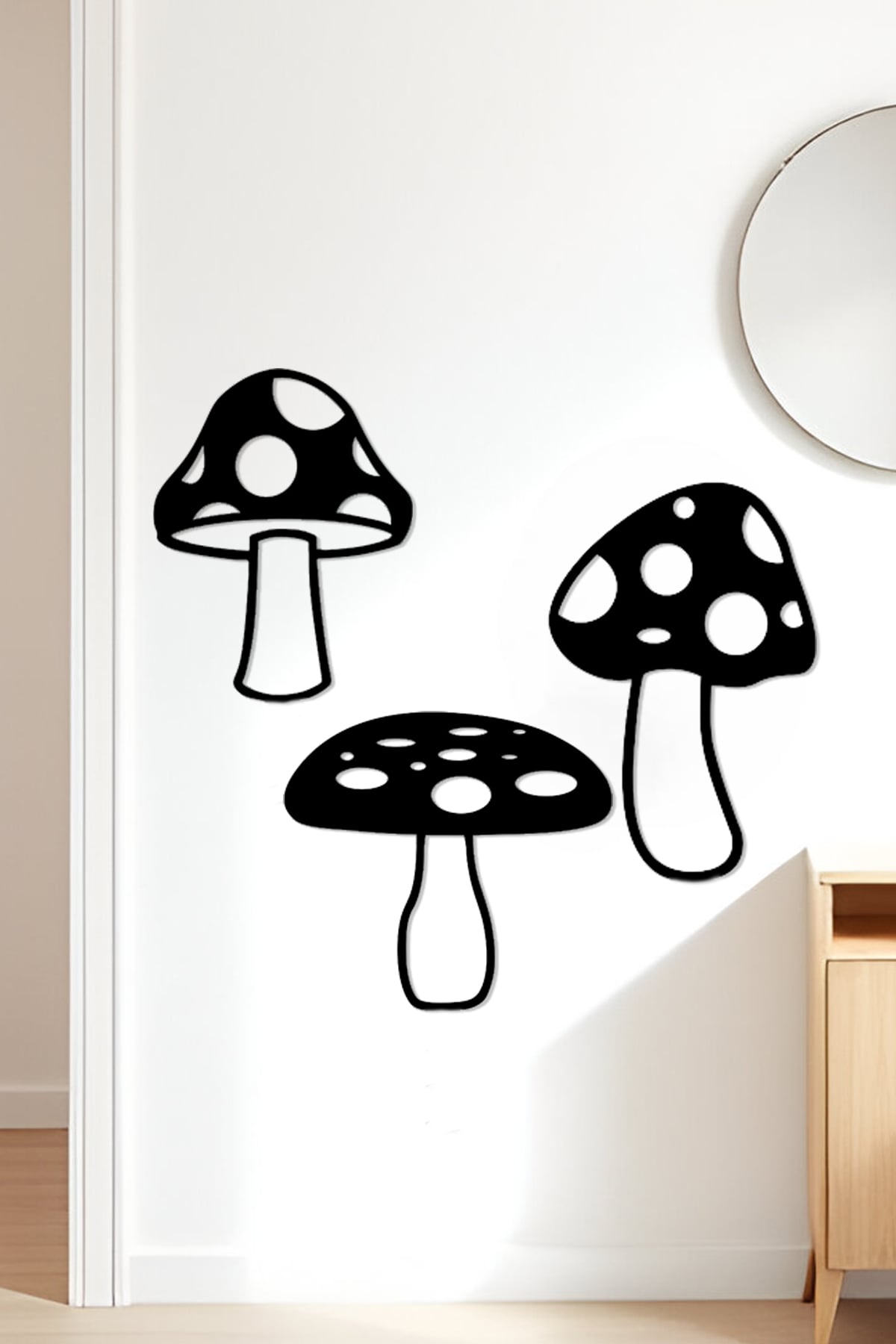 Mushroom Wall Art, Wall Decor, Home Decor 3d model