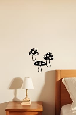 Mushroom Wall Art, Wall Decor, Home Decor 3d model