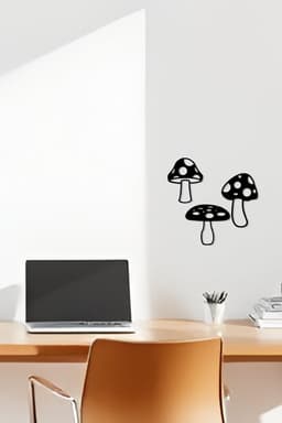 Mushroom Wall Art, Wall Decor, Home Decor 3d model