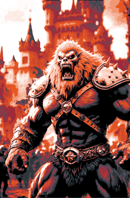 Evil Henchman Beast Man - Fan Concept art 3d model