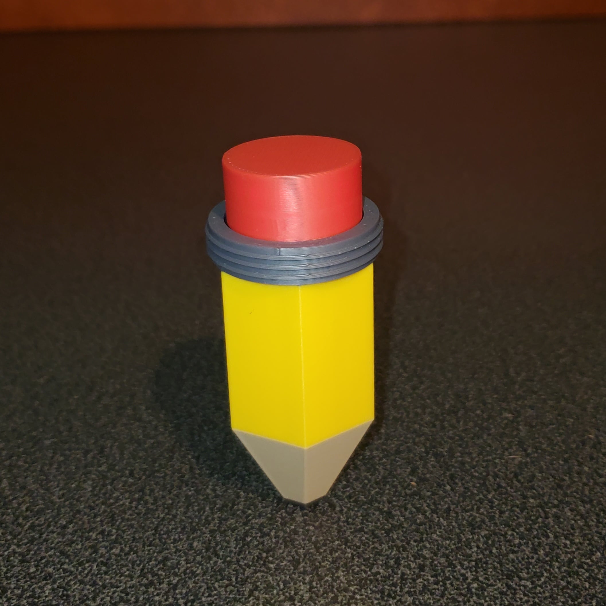 ClickPoint Fidget Pencil | Desk Toy with Mechanical Key Switch 3d model