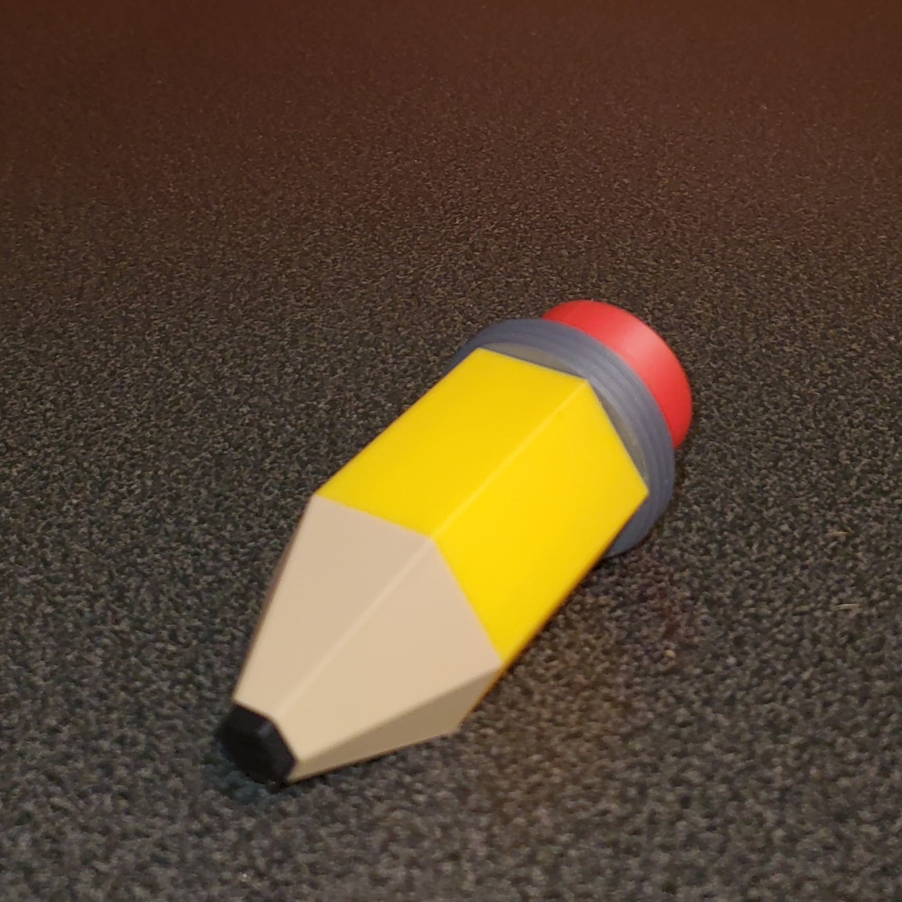 ClickPoint Fidget Pencil | Desk Toy with Mechanical Key Switch 3d model